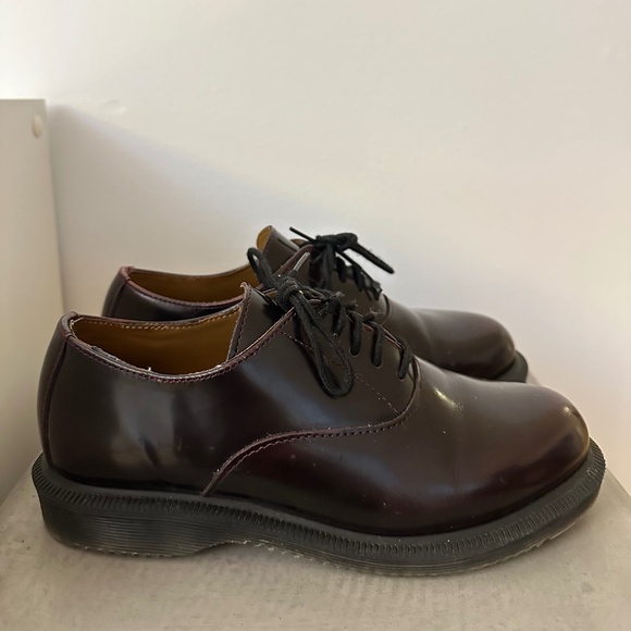 Dr. Martens Bennett Arcadia Dark Red Oxford Shoes (3UK/5US/36EUR) - Picture 3 of 9